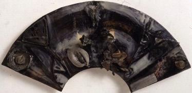 Fan Spangle of Existence
Wax
Found objects and mixed media, 28 x 56cm Fan Spangle of Existence
Wax
Found objects and mixed media, 28 x 56cm